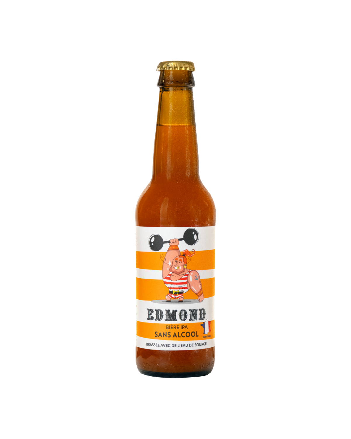 Edmond bière IPA sans alcool 33cl