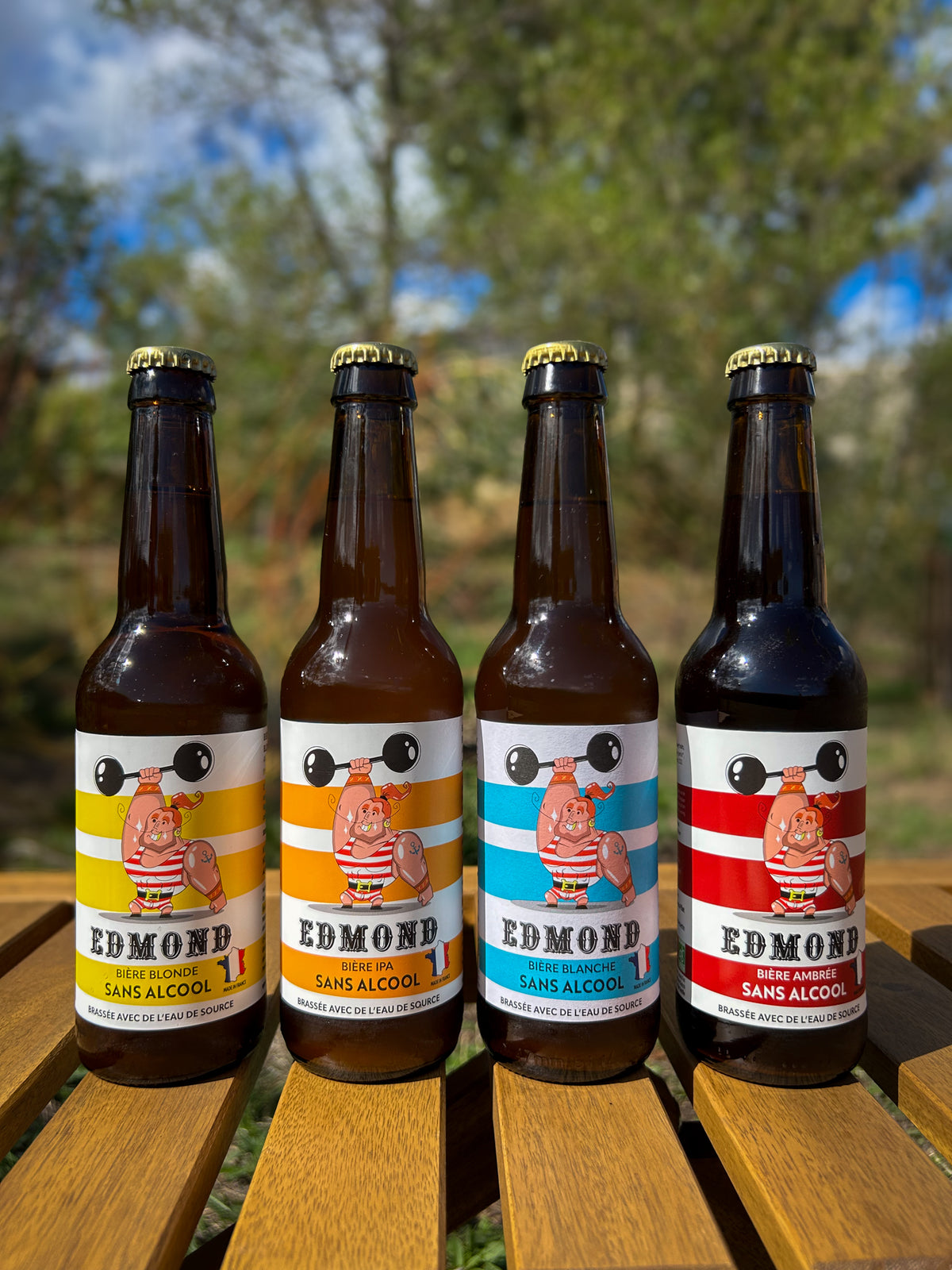 Edmond bière IPA sans alcool 33cl