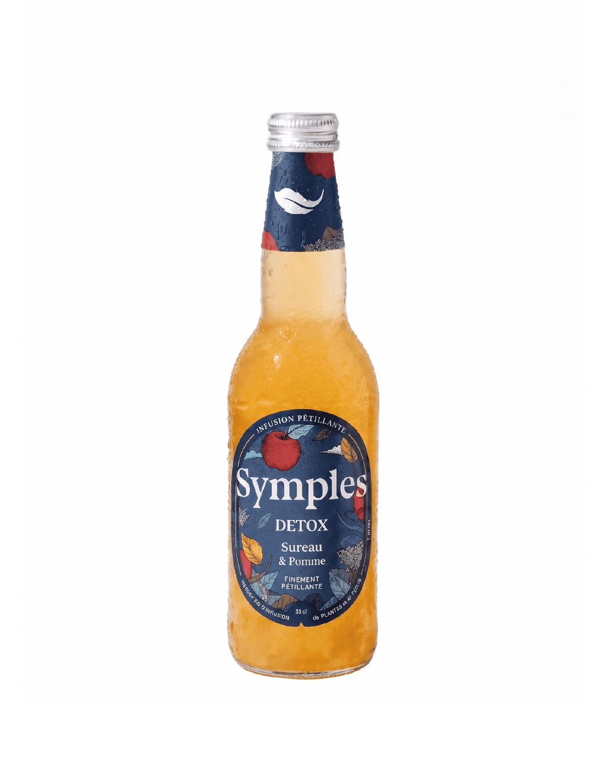 Symples infusion pétillante Detox bio 33cl